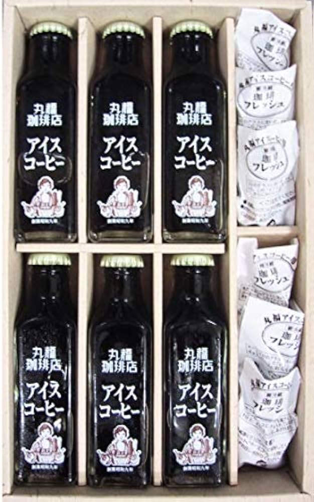 Amazon.co.jp: 【丸福珈琲店（公式店）】瓶詰コーヒー6本セット
